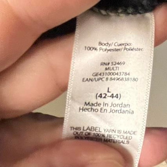 George Men's Checkered Shirt Jacket - Black and Tan - Picture 3 of 4